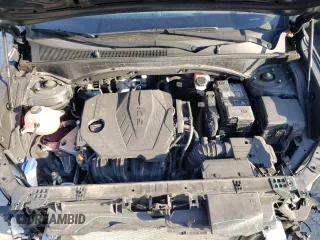 2021 Hyundai Santa Fe SE with VIN 5NMS14AJXMH336992, listed as a Copart auction lot 48776205 with 43,217 mi miles and Salvage Title. Bid and sale history available at carsss.com. Image 12.