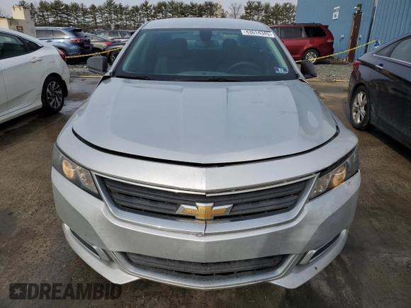 2017 Chevrolet Impala LS with VIN 1G11Z5S33HU118653, listed as a Copart auction lot 43614345 with 74,006 mi miles and Salvage Title. Bid and sale history available at DreamBid. Image 5.