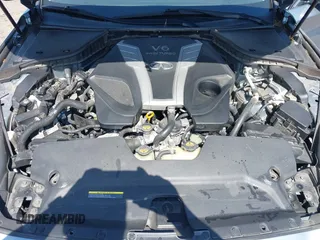 2018 Infiniti Q50 3.0t LUXE with VIN JN1EV7AR3JM435685, listed as a IAAI auction lot 41837975 with 107,374 mi miles. Bid and sale history available at carsss.com. Image 10.