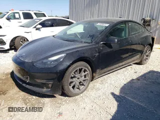 2023 Tesla Model 3 with VIN 5YJ3E1EA9PF457374, listed as a Copart auction lot 43147305 with 95,151 mi miles and Non Repairable. Bid and sale history available at carsss.com. Image 1.