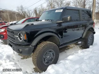 2023 Ford Bronco with VIN 1FMDE5AH2PLA91748, listed as a Copart auction lot 51133005 with NaN miles and Salvage Title. Bid and sale history available at carsss.com. Image 1.