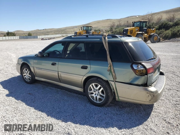 2004 Subaru Legacy Outback with VIN 4S3BH675847641335, listed as a Copart auction lot 53708865 with 195,767 mi miles and Salvage title. Bid and sale history available at DreamBid. Image 2.