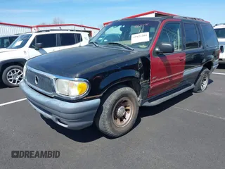 1998 Mercury Mountaineer with VIN 4M2ZU55P4WUJ27313, listed as a IAAI auction lot 41824204 with 207,626 mi miles. Bid and sale history available at carsss.com. Image 2.