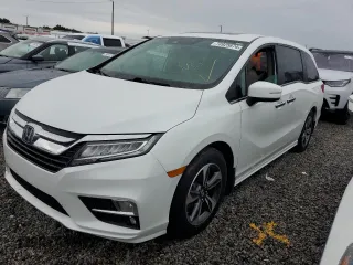 2020 Honda Odyssey Touring with VIN 5FNRL6H8XLB044797, listed as a Copart auction lot 73925874 with Not Provided miles and Non Repairable. Bid and sale history available at DreamBid. Image 1.