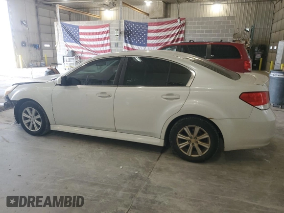 2010 Subaru Legacy Premium All-Weather Anniversary with VIN 4S3BMCG60A3232946, listed as a Copart auction lot 55705465 with 144,930 mi miles and Salvage title. Bid and sale history available at DreamBid. Image 2.