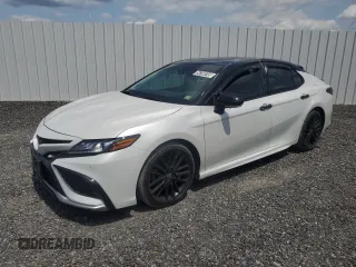 2021 Toyota Camry XSE with VIN 4T1KZ1AK5MU058006, listed as a Copart auction lot 54760745 with 81,578 mi miles and Clean title. Bid and sale history available at DreamBid. Image 1.
