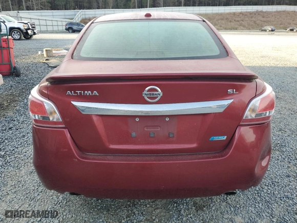 2013 Nissan Altima 2.5 SL with VIN 1N4AL3AP7DC140470, listed as a Copart auction lot 51009095 with 216,328 mi miles and Salvage Title. Bid and sale history available at carsss.com. Image 6.