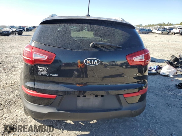 2011 Kia Sportage EX with VIN KNDPC3A26B7051908, listed as a Copart auction lot 46267685 with 230,983 mi miles and Non Repairable. Bid and sale history available at carsss.com. Image 6.
