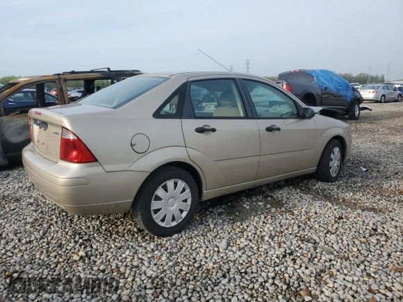 2006 Ford Focus S with VIN 1FAFP34N06W152580, listed as a Copart auction lot 51482935 with 123,630 mi miles and Salvage Title. Bid and sale history available at carsss.com. Image 3.