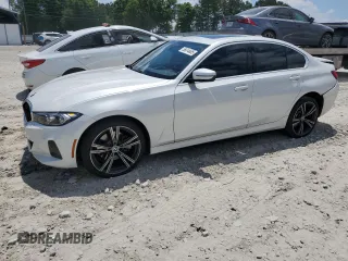 2024 BMW 3 Series 330i z VIN 3MW69FF01R8E20554, wystawiony jako Copart lot #56014605 z przebiegiem 18 802 mil mil oraz Szkoda całkowita • Salvage title. Historia ofert i sprzedaży dostępna na DreamBid. Obrazek 1.