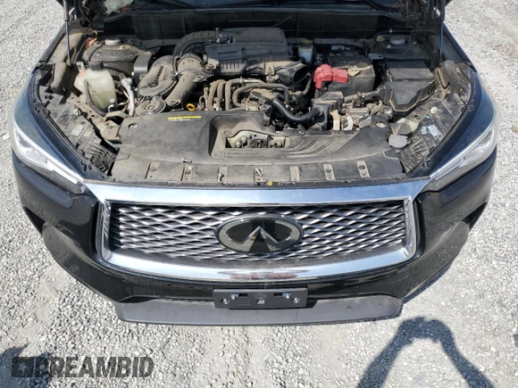 2019 Infiniti QX50 Luxe with VIN 3PCAJ5M15KF113240, listed as a Copart auction lot 53139265 with 66,364 mi miles and Salvage title. Bid and sale history available at DreamBid. Image 12.