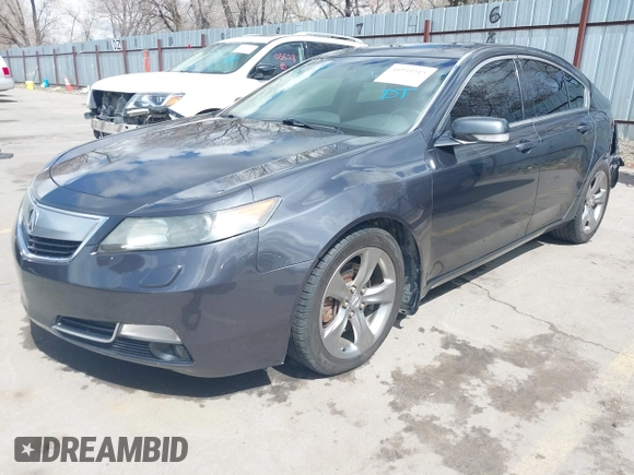 2012 Acura TL Tech Auto with VIN 19UUA9F54CA801889, listed as a IAAI auction lot 41939315 with 186,961 mi miles. Bid and sale history available at carsss.com. Image 17.