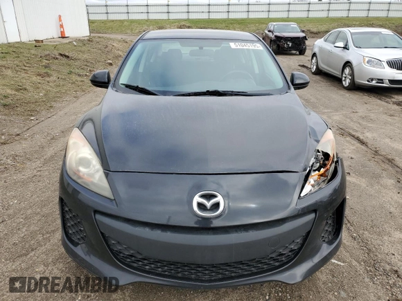 2013 Mazda 3 i SV with VIN JM1BL1TFXD1765660, listed as a Copart auction lot 51045195 with 161,749 mi miles and Salvage Title. Bid and sale history available at DreamBid. Image 5.