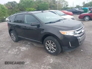 2014 Ford Edge SEL with VIN 2FMDK3JC8EBB67469, listed as a IAAI auction lot 41724350 with 185,213 mi miles. Bid and sale history available at carsss.com. Image 1.