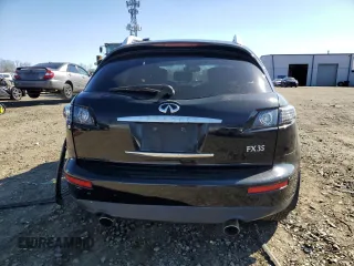 2005 Infiniti FX z VIN JNRAS08WX5X204374, wystawiony jako Copart lot #47408985 z przebiegiem 200 548 mil mil oraz Szkoda całkowita • Salvage title. Historia ofert i sprzedaży dostępna na DreamBid. Obrazek 6.