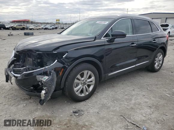 2017 Lincoln MKX Premiere with VIN 2LMPJ6JRXHBL46854, listed as a Copart auction lot 51508645 with 63,306 mi miles and Salvage Title. Bid and sale history available at carsss.com. Image 1.
