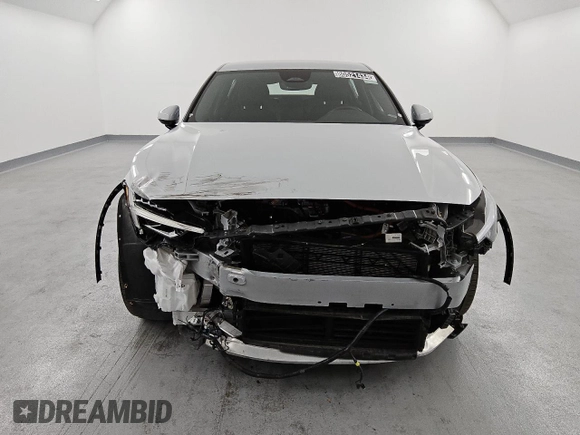 2023 Polestar 2 with VIN YSMED3KA3PL145838, listed as a Copart auction lot 80521434 with 28,384 mi miles and Salvage Title. Bid and sale history available at carsss.com. Image 5.