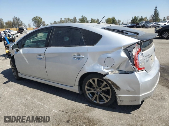 2015 Toyota Prius Four with VIN JTDKN3DU2F0460164, listed as a Copart auction lot 52903525 with 173,427 mi miles and Salvage Title. Bid and sale history available at carsss.com. Image 2.