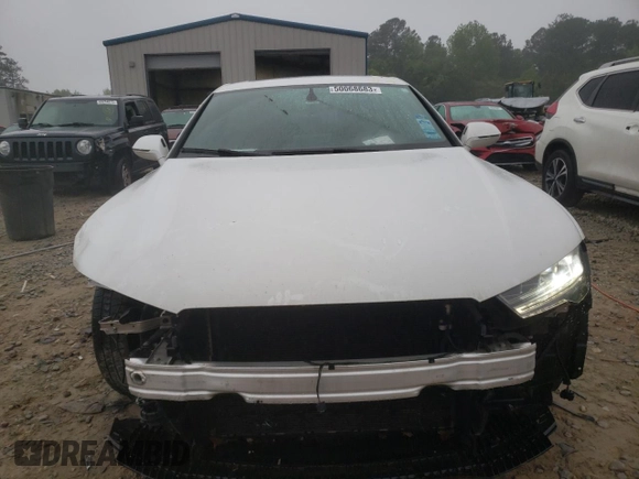 2016 Audi A7 3.0 Premium Plus with VIN WAUWGAFC4GN084587, listed as a Copart auction lot 50068683 with 84,909 mi miles and Salvage Title. Bid and sale history available at carsss.com. Image 5.