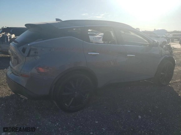 2024 Nissan Murano SV with VIN 5N1AZ2BJ6RC126074, listed as a Copart auction lot 87639195 with 980 mi miles and Non Repairable. Bid and sale history available at carsss.com. Image 3.