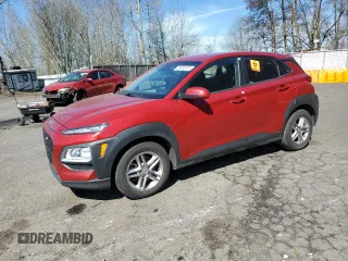 2021 Hyundai Kona SE z VIN KM8K1CAAXMU748165, wystawiony jako Copart lot #50658815 z przebiegiem Nie podano mil oraz Szkoda całkowita • Salvage title. Historia ofert i sprzedaży dostępna na DreamBid. Obrazek 1.