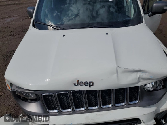 2021 Jeep Renegade Limited with VIN ZACNJDD12MPM95053, listed as a Copart auction lot 60344415 with 37,415 mi miles and Salvage title. Bid and sale history available at DreamBid. Image 12.