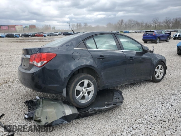 2014 Chevrolet Cruze 1LT with VIN 1G1PC5SB4E7151223, listed as a Copart auction lot 52611775 with 0 mi miles and Salvage Title. Bid and sale history available at carsss.com. Image 3.