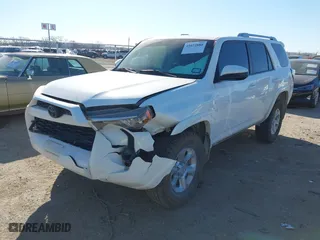 2017 Toyota 4Runner SR5 with VIN JTEBU5JR9H5439571, listed as a IAAI auction lot 41672880 with 161,710 mi miles. Bid and sale history available at carsss.com. Image 2.
