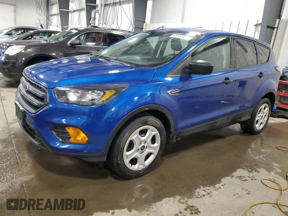 2018 Ford Escape S with VIN 1FMCU0F76JUB52831, listed as a Copart auction lot 48151405 with 236,580 mi miles and Salvage title. Bid and sale history available at DreamBid. Image 1.