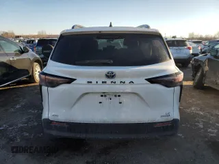 2024 Toyota Sienna LE with VIN 5TDGSKFC4RS112719, listed as a Copart auction lot 41977365 with 0 mi miles and Salvage Title. Bid and sale history available at carsss.com. Image 6.