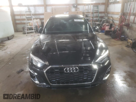 2022 Audi A5 Sportback S line Premium with VIN WAUDACF5XNA021536, listed as a Copart auction lot 82031654 with 52,676 mi miles and Salvage Title. Bid and sale history available at carsss.com. Image 5.