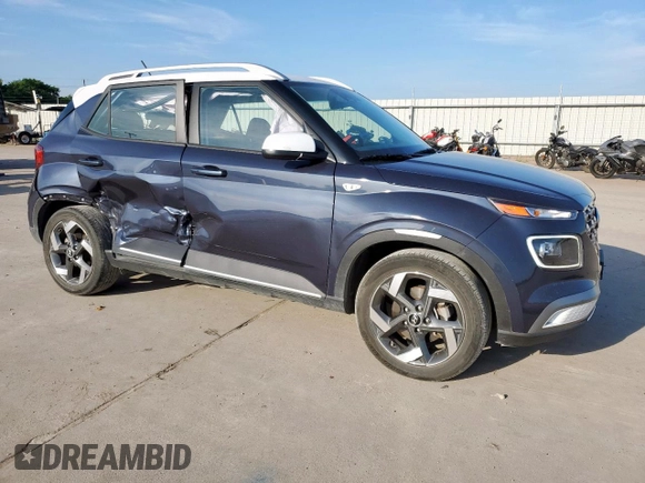 2023 Hyundai Venue SEL with VIN KMHRC8A33PU268433, listed as a Copart auction lot 58352515 with 30,702 mi miles and Clean title. Bid and sale history available at DreamBid. Image 4.