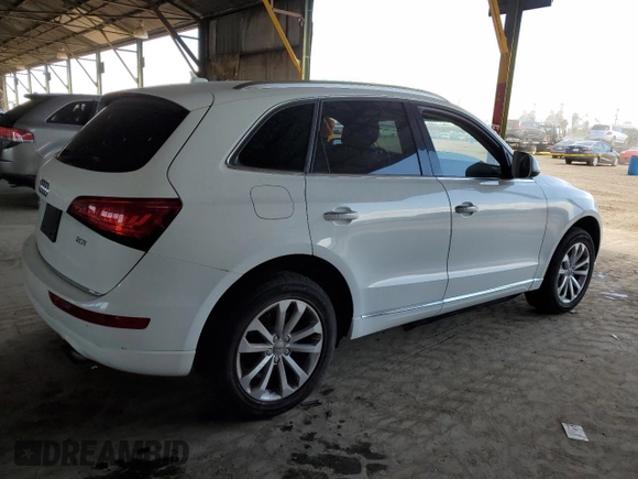 2015 Audi Q5 Premium with VIN WA1CFAFP6FA018537, listed as a Copart auction lot 53435615 with 124,992 mi miles and Clean title. Bid and sale history available at DreamBid. Image 3.