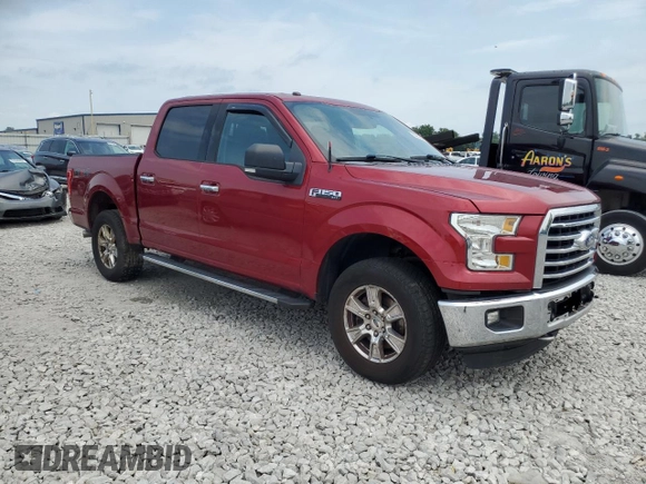2016 Ford F-150 XLT with VIN 1FTEW1EF9GFC99602, listed as a Copart auction lot 62052234 with 147,064 mi miles and Salvage title. Bid and sale history available at DreamBid. Image 4.