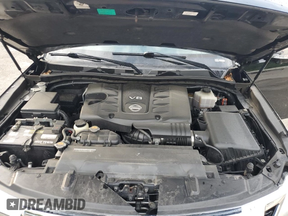 2017 Nissan Armada SL with VIN JN8AY2NC0H9503812, listed as a Copart auction lot 59825804 with 110,288 mi miles and Salvage Title. Bid and sale history available at carsss.com. Image 12.