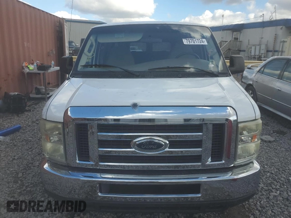 2008 Ford Econoline Passenger XL with VIN 1FBNE31L58DB04686, listed as a Copart auction lot 79701724 with Not Provided miles and Salvage Title. Bid and sale history available at carsss.com. Image 5.