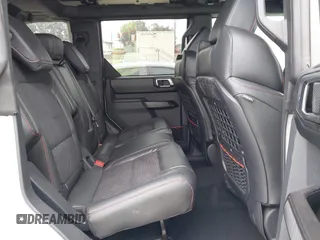 2024 Ford Bronco Raptor with VIN 1FMEE0RRXRLB33753, listed as a IAAI auction lot 42465984 with 1,702 mi miles and . Bid and sale history available at DreamBid. Image 8.