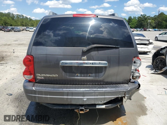 2004 Dodge Durango SLT with VIN 1D4HD48NX4F167468, listed as a Copart auction lot 56665595 with 275,747 mi miles and Salvage title. Bid and sale history available at DreamBid. Image 6.