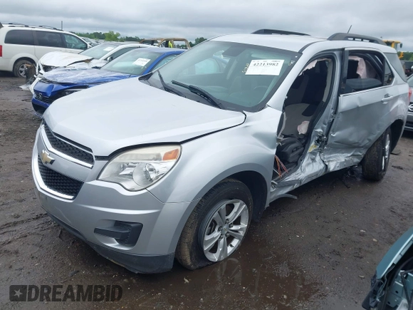 2013 Chevrolet Equinox LT z VIN 2GNALDEK9D6418865, wystawiony jako IAAI lot #42213982 z przebiegiem 116 619 mil mil oraz . Historia ofert i sprzedaży dostępna na DreamBid. Obrazek 2.