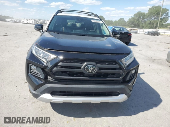 2019 Toyota RAV4 Adventure with VIN 2T3J1RFV6KC001694, listed as a Copart auction lot 58218745 with 69,646 mi miles and Salvage title. Bid and sale history available at DreamBid. Image 5.