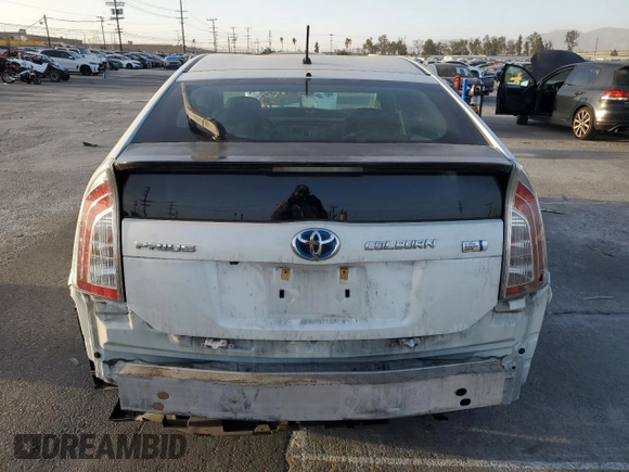 2015 Toyota Prius Four with VIN JTDKN3DU5F1978280, listed as a Copart auction lot 41506715 with 132,077 mi miles and Salvage Title. Bid and sale history available at carsss.com. Image 6.