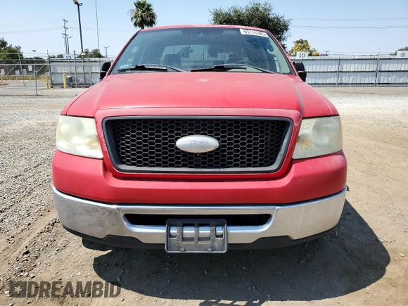 2006 Ford F-150 XLT with VIN 1FTRW12W96FB04831, listed as a Copart auction lot 63116385 with 111,162 mi miles and Salvage title. Bid and sale history available at DreamBid. Image 5.