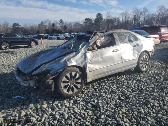 2007 Honda Accord Sdn EX with VIN 1HGCM55757A208949, listed as a Copart auction lot 46815745 with 0 mi miles and Salvage Title. Bid and sale history available at carsss.com. Image 1.