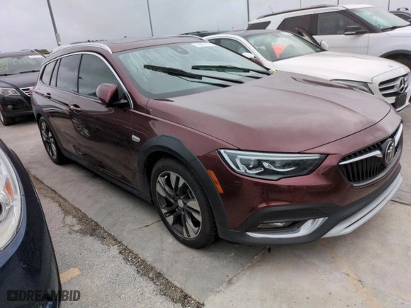 2018 Buick Regal TourX Essence with VIN W04GV8SXXJ1119849, listed as a Copart auction lot 74261114 with NaN miles and Non Repairable. Bid and sale history available at carsss.com. Image 4.