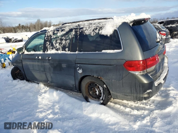 2008 Honda Odyssey EX with VIN 5FNRL38458B502927, listed as a Copart auction lot 44243425 with 317,719 mi miles and Salvage Title. Bid and sale history available at carsss.com. Image 2.
