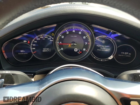 2019 Porsche Cayenne S z VIN WP1AB2AY6KDA64505, wystawiony jako Copart lot #60813065 z przebiegiem 70 742 mil mil oraz Szkoda całkowita • Salvage title. Historia ofert i sprzedaży dostępna na DreamBid. Obrazek 9.