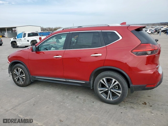 2017 Nissan Rogue SL with VIN 5N1AT2MV8HC843723, listed as a Copart auction lot 48320125 with 91,864 mi miles and Salvage Title. Bid and sale history available at carsss.com. Image 2.