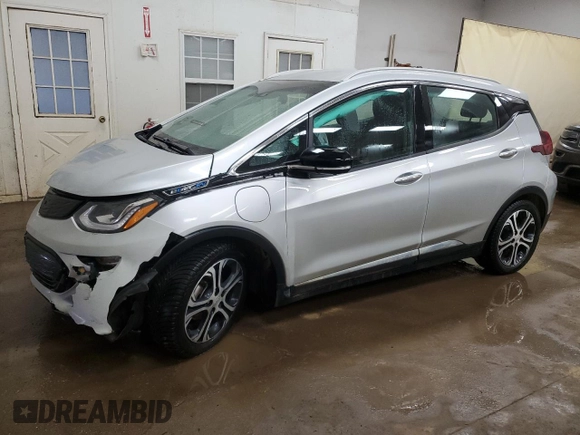 2021 Chevrolet Bolt EV Premier z VIN 1G1FZ6S09M4109094, wystawiony jako Copart lot #49064865 z przebiegiem 124 876 mil mil oraz Nie do naprawy • Non repairable. Historia ofert i sprzedaży dostępna na DreamBid. Obrazek 1.