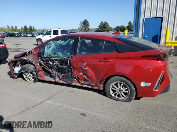 2017 Toyota Prius Plus with VIN JTDKARFP0H3002792, listed as a Copart auction lot 52914575 with 123,364 mi miles and Salvage Title. Bid and sale history available at DreamBid. Image 2.