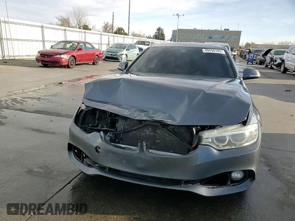2014 BMW 4 Series 428i with VIN WBA3N7C56EF719334, listed as a Copart auction lot 49450185 with 108,964 mi miles and Salvage Title. Bid and sale history available at carsss.com. Image 13.